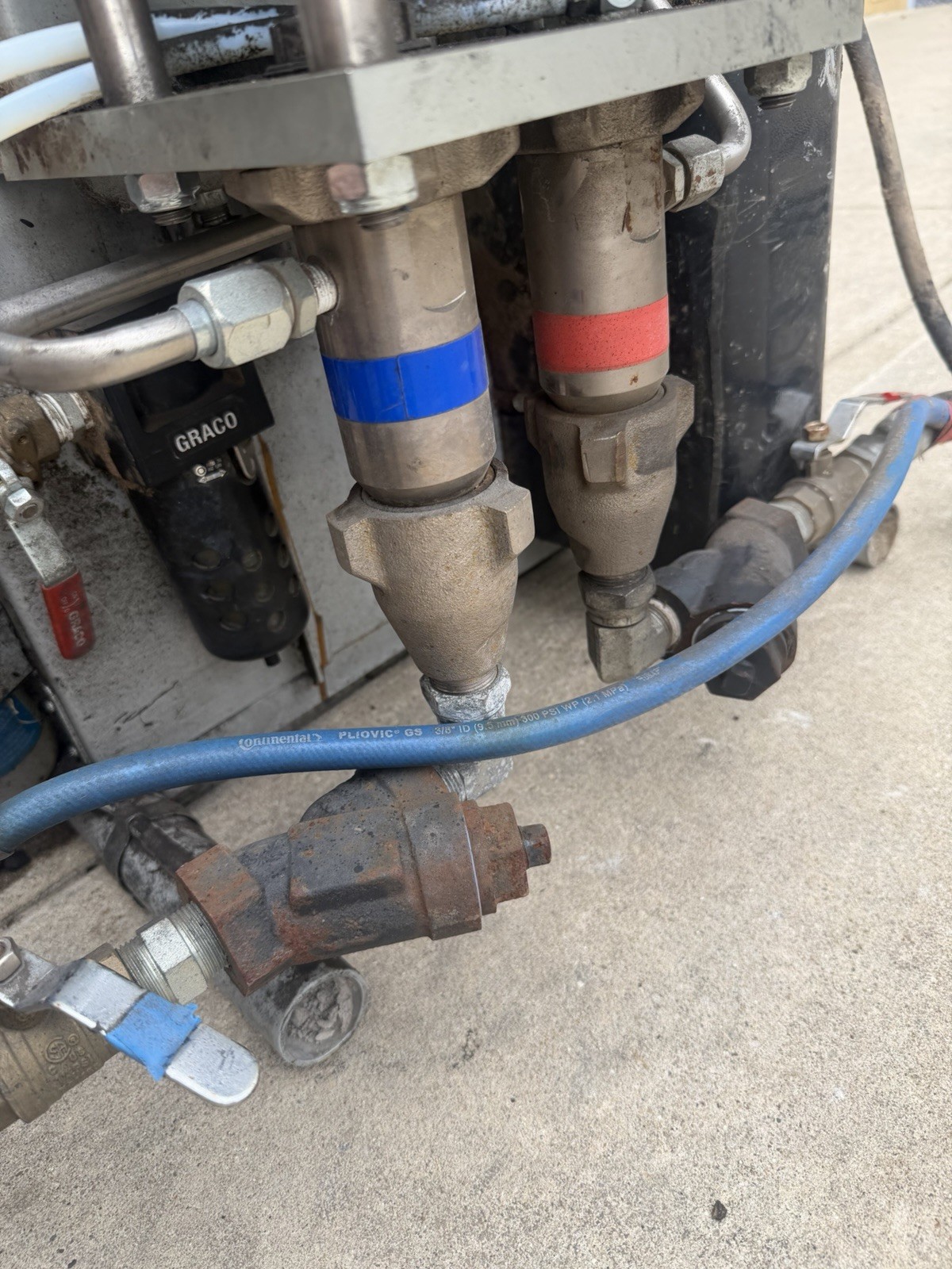 Graco Reactor A-XP1 Proportioner 24Y165 Series C3220 A 230V As is
