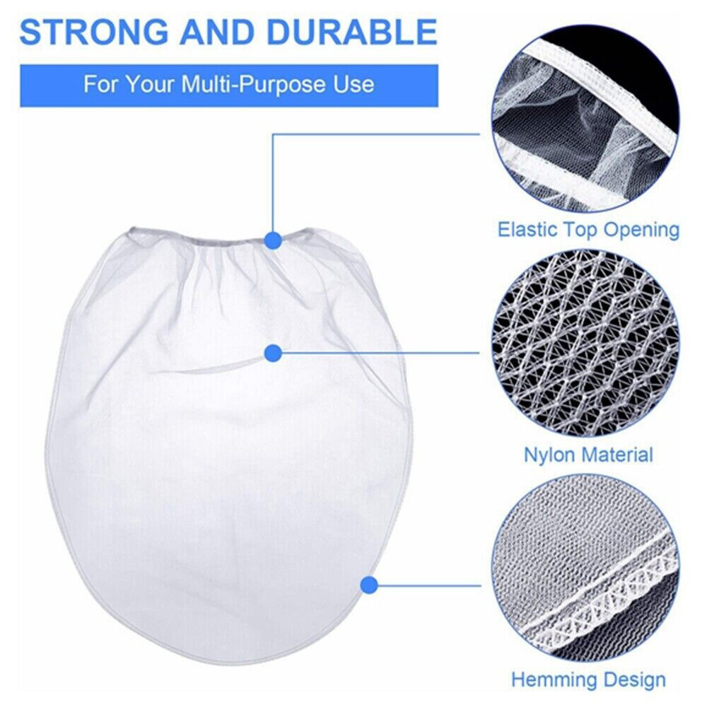 5/10Pcs Mesh Filters Paint Strainer Bags Elastic Opening Fine Waterproof Durable