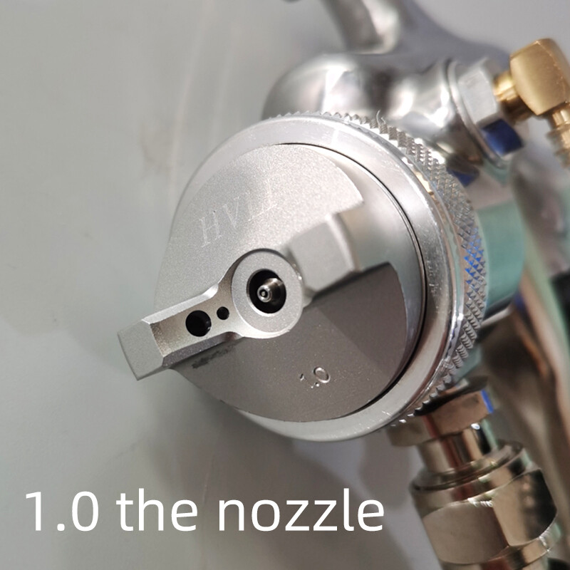 Spray Gun HVLP Low Pressure Airless 1.0 /0.8 Nozzle Available For GRACO APOLLO
