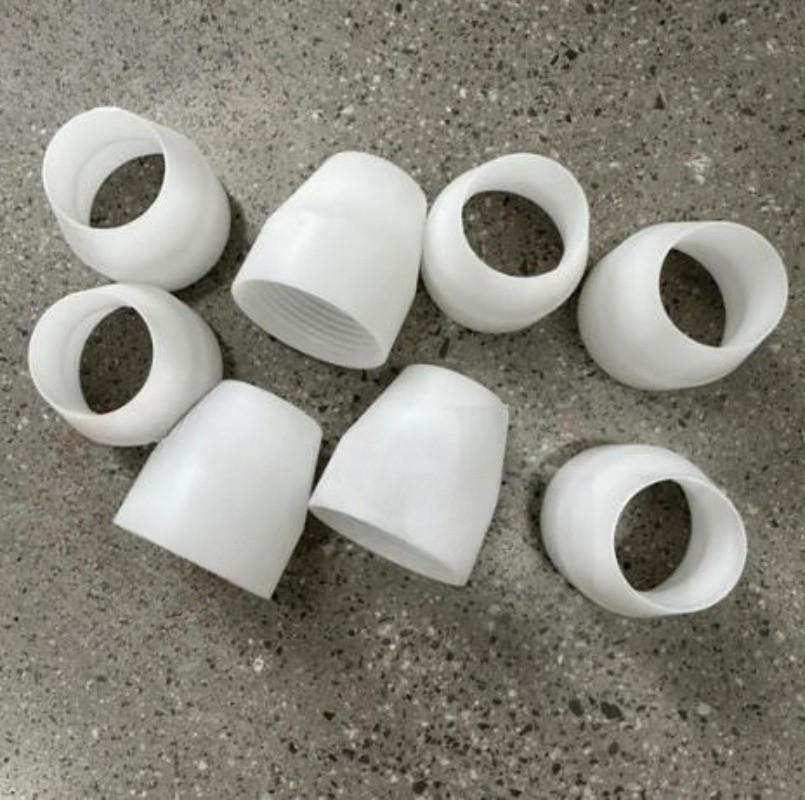10/20pcs Spare Parts Flat Nozzle Lock Nut 1005028 for Sure Powder Coating Gun