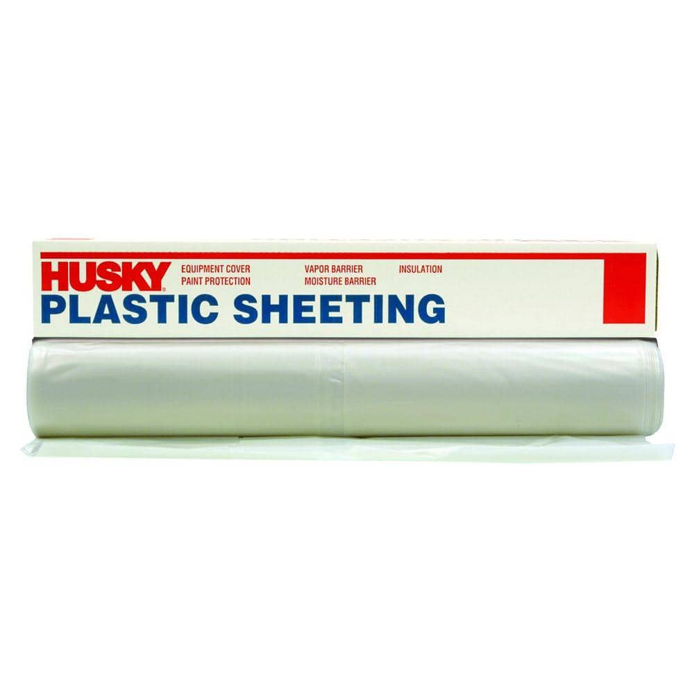 12 Ft. X 100 Ft. Clear 4 Mil Plastic Sheeting