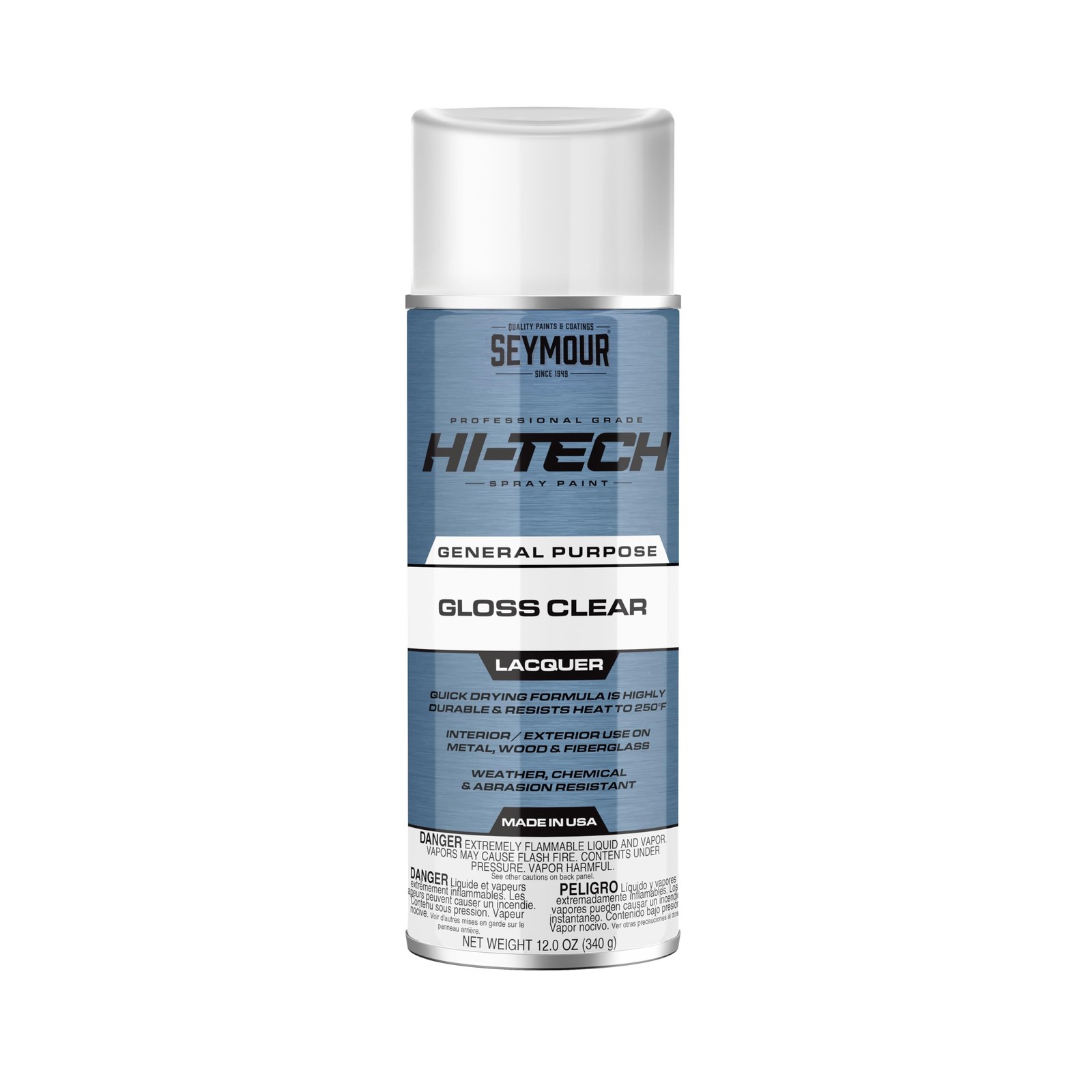 Seymour 16-821 Hi-Tech 12 Ounce (Pack of 1), Gloss Clear with UV Resistant