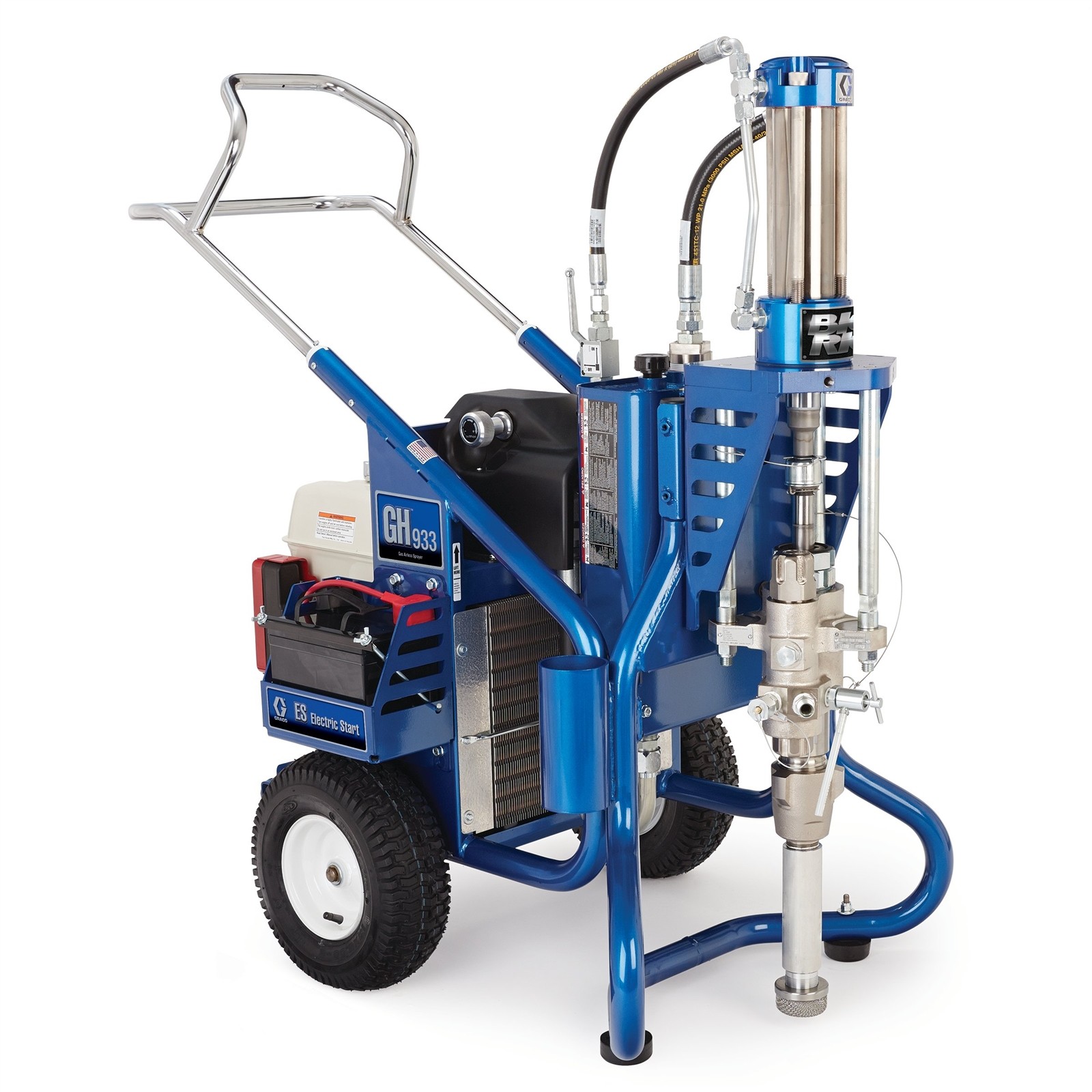 Graco 17B488 GH 933ES Hi Flo Big Rig Gas Hydraulic Sprayer, Big 250