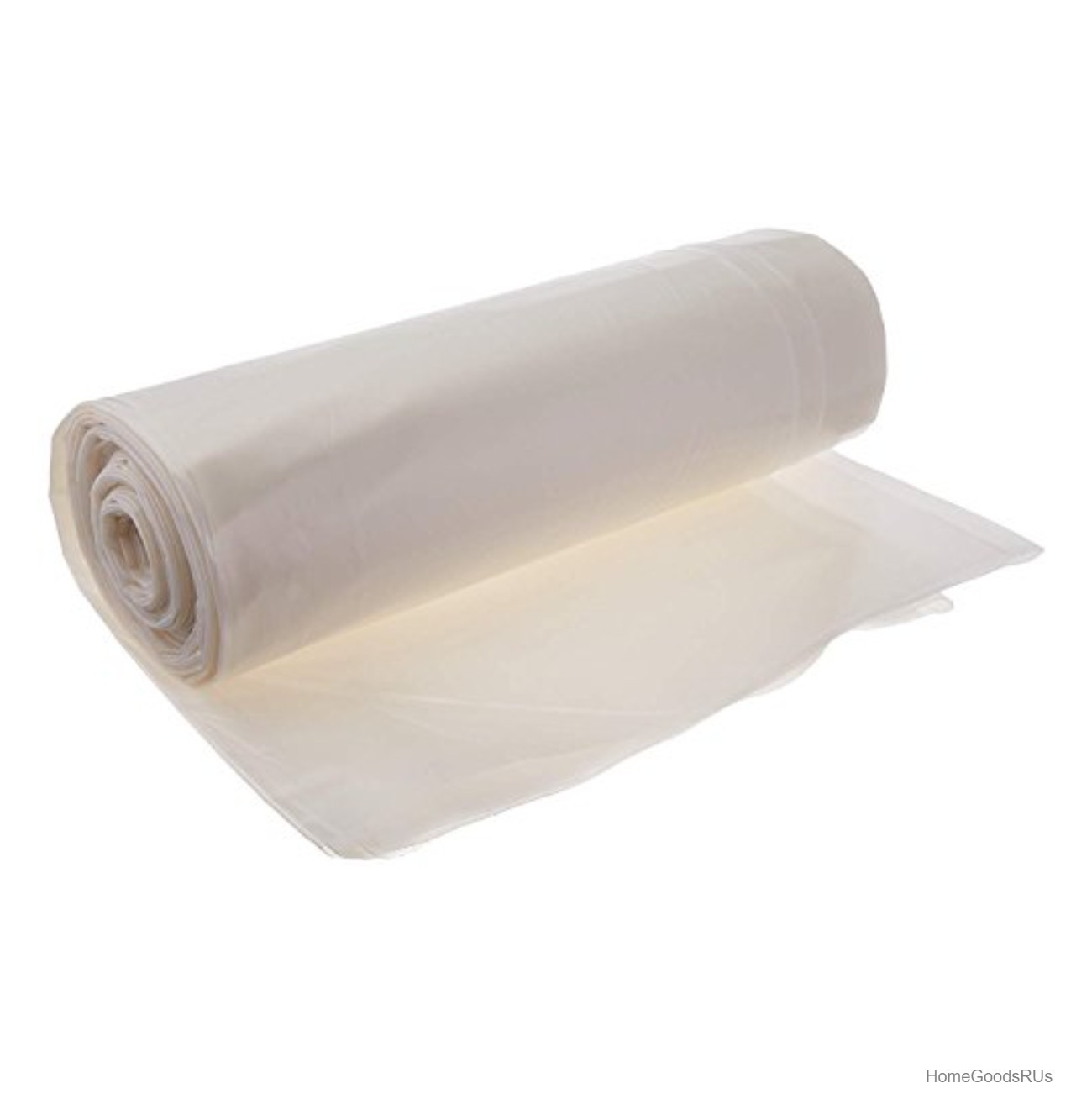 Polyethylene Sheeting 10 x 25 Feet 4 Mil Clear Water Resistant For Storm Windows