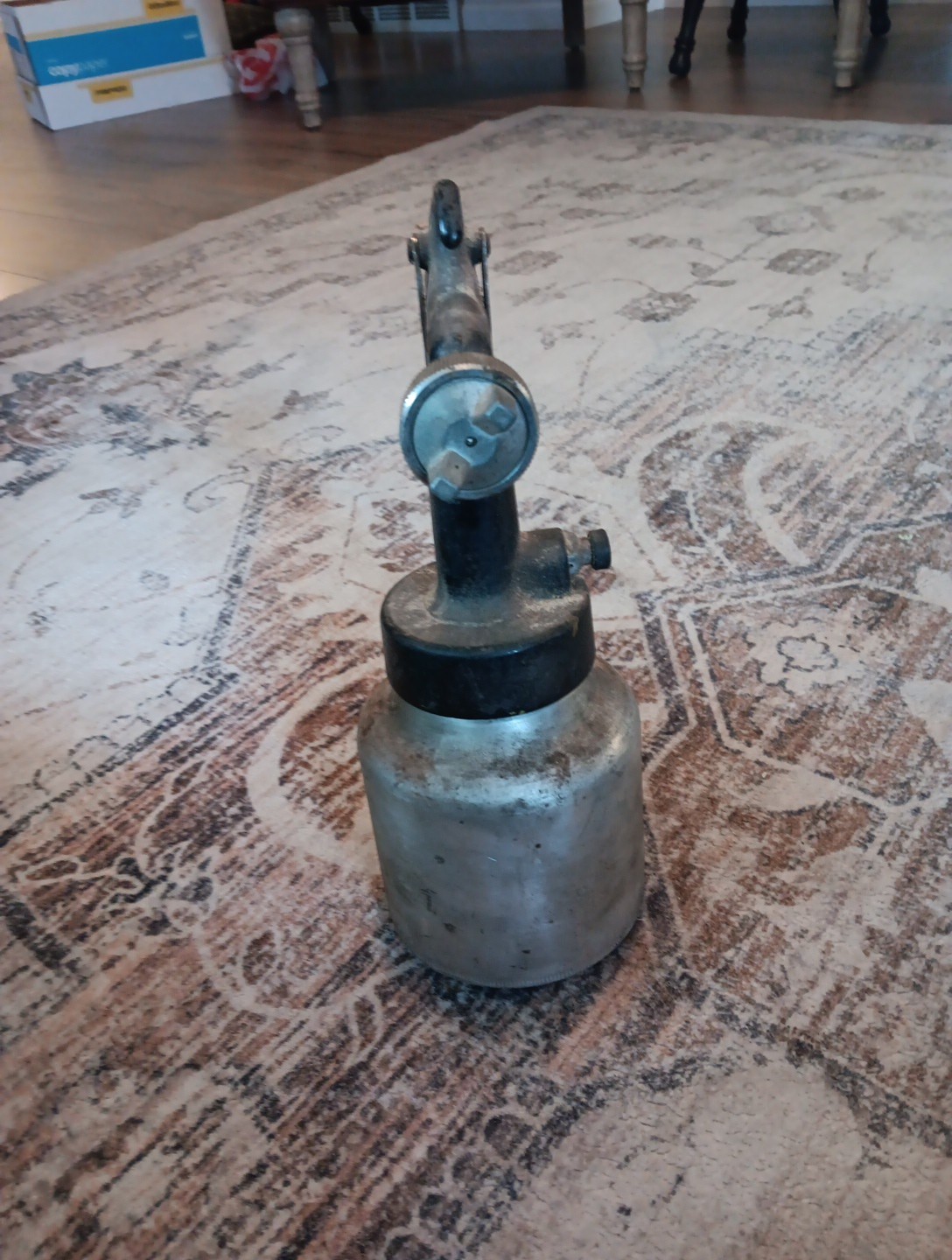 Vintage Craftsman Paint Air Spray Sprayer Gun Aluminum Can 106.157121