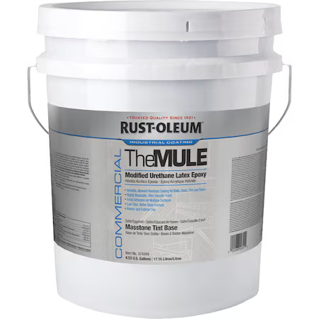 Rust-Oleum 374349T The Mule (Modified Urethane Latex Epoxy), Masstone Tint