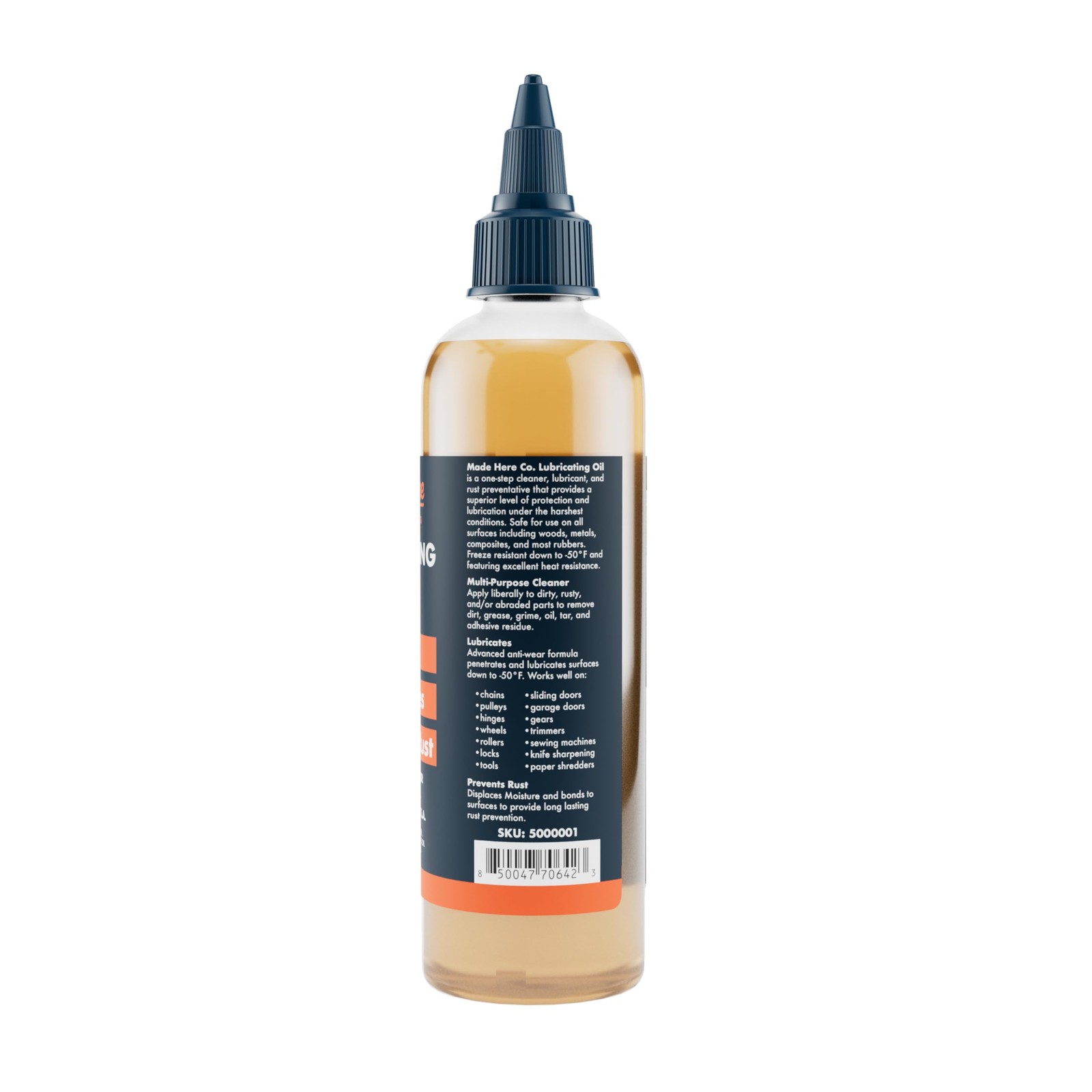 Made Here Co. Multi-use Lubricating Multipurpose Oil 4 Oz (Pack of 1), Clear