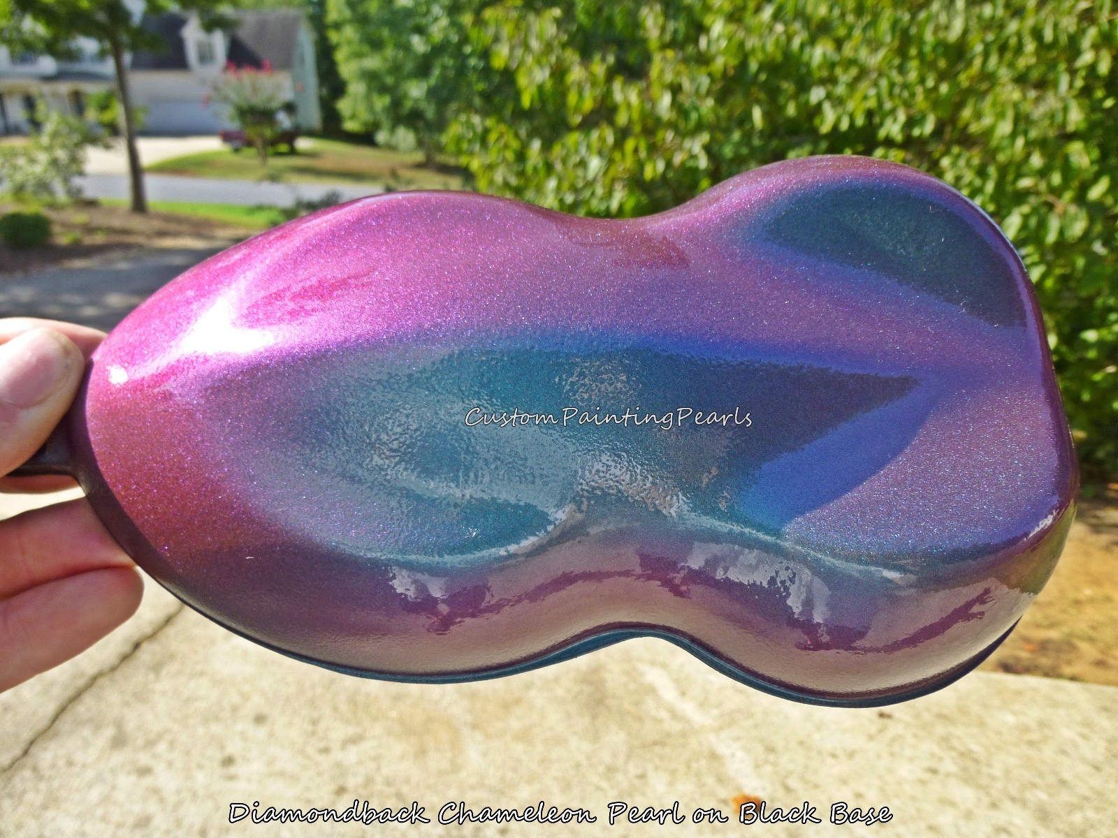 10 Gram Sample Diamondback Chameleon Colorshift Pigment Nail Pearl Acrylic Clear