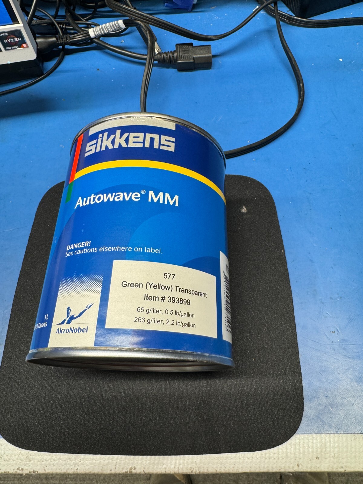 AkzoNobel Sikkens Autowave MM 577 Green Yellow Transparent Tint Toner 1 Liter