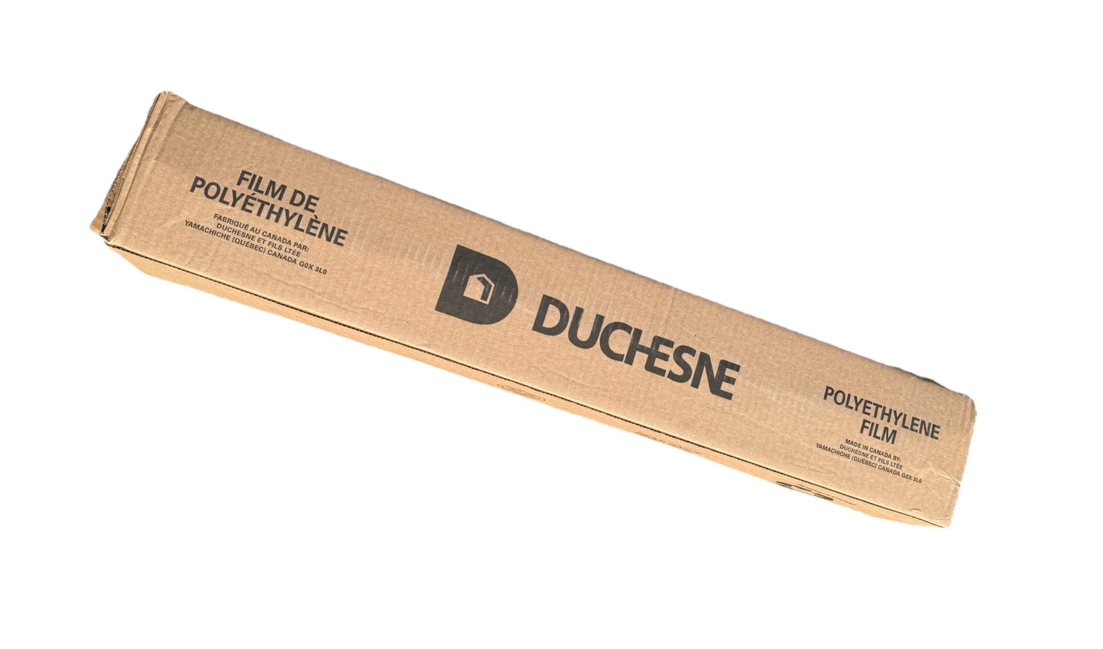 •DUCHESNE 4 MIL 10Ft. W X 100 Ft. L Polyethylene Clear