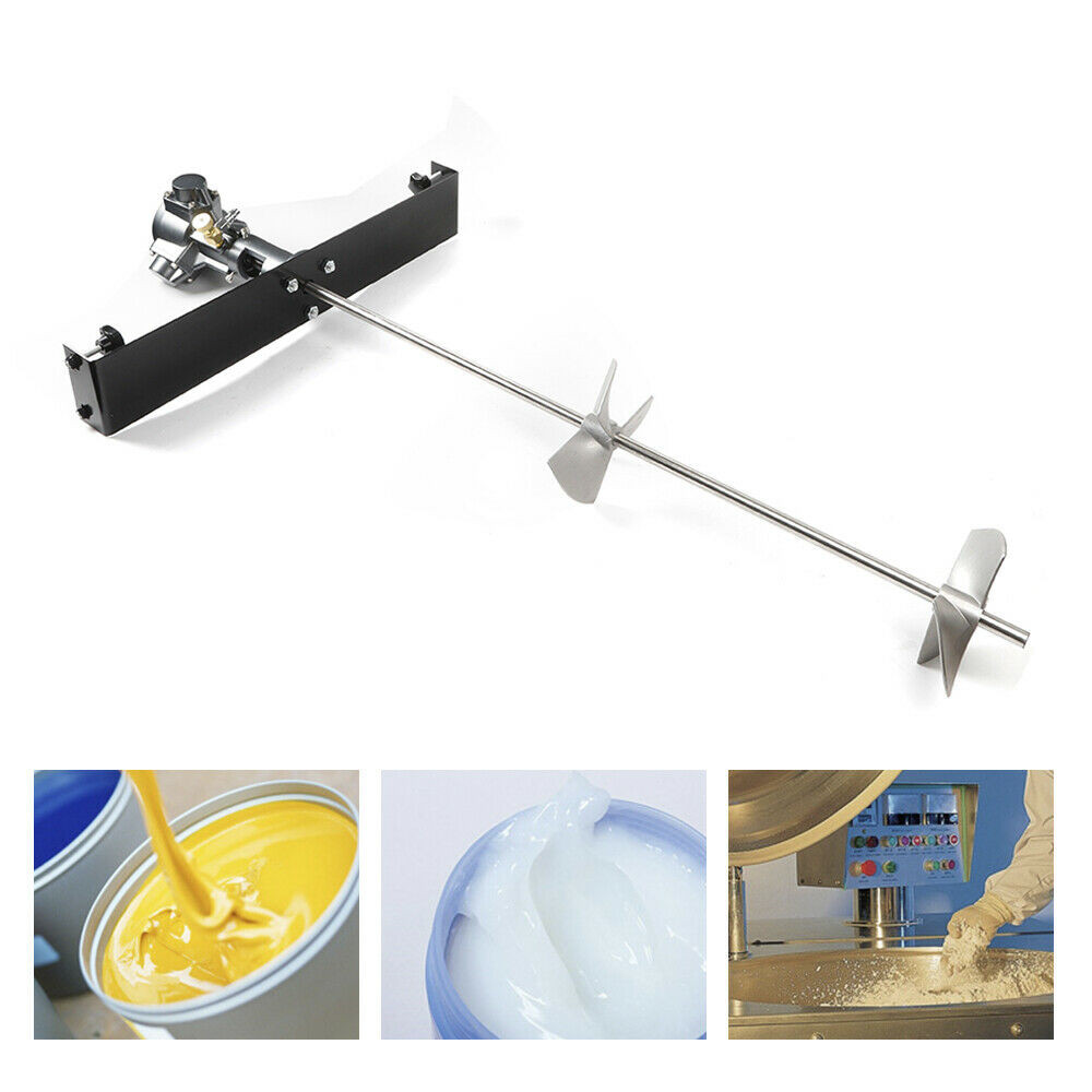 1/2 HP Paint Mixing Air Mixer 50 Gallon Stainless Steel Bucket Paint Mixer 200l