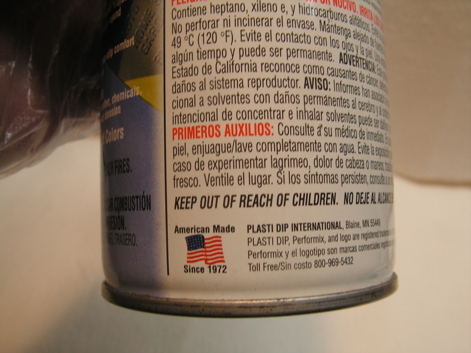 Plasti Dip Clear Protective Coating Spray 11 Ounce Flexible Rubber Finish