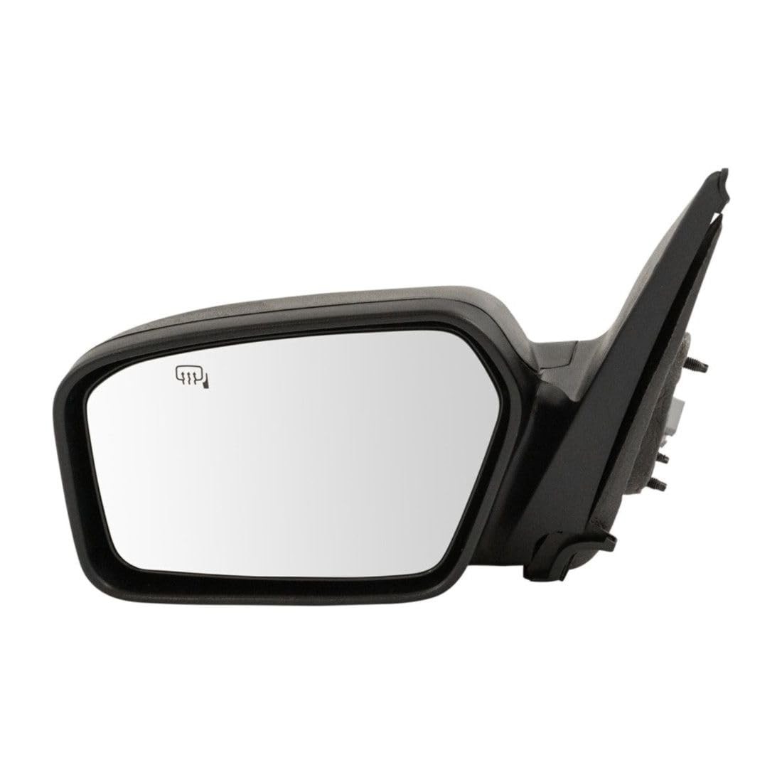 Black Power Heated Puddle Driver Left Mirror 2010 Ford Milan Hybrid FO1320327