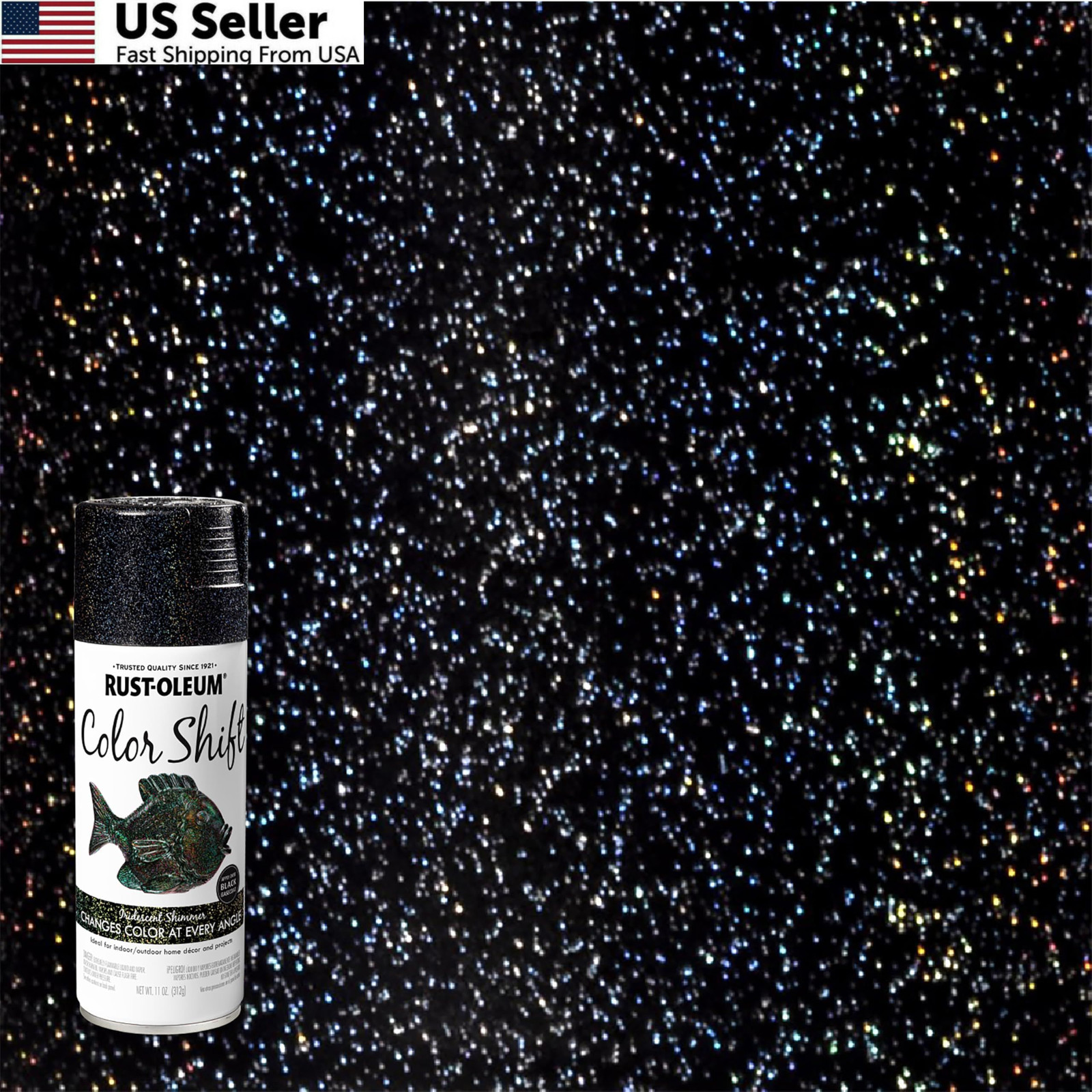 Rust-Oleum 384335 Specialty Color Shift 11 oz (Pack of 1), Iridescent Shimmer