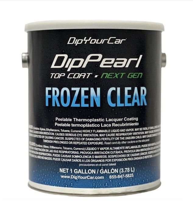 Plasti Dip DYC DipPearl TopCoat Next Gen Frozen Clear (1) Gallon