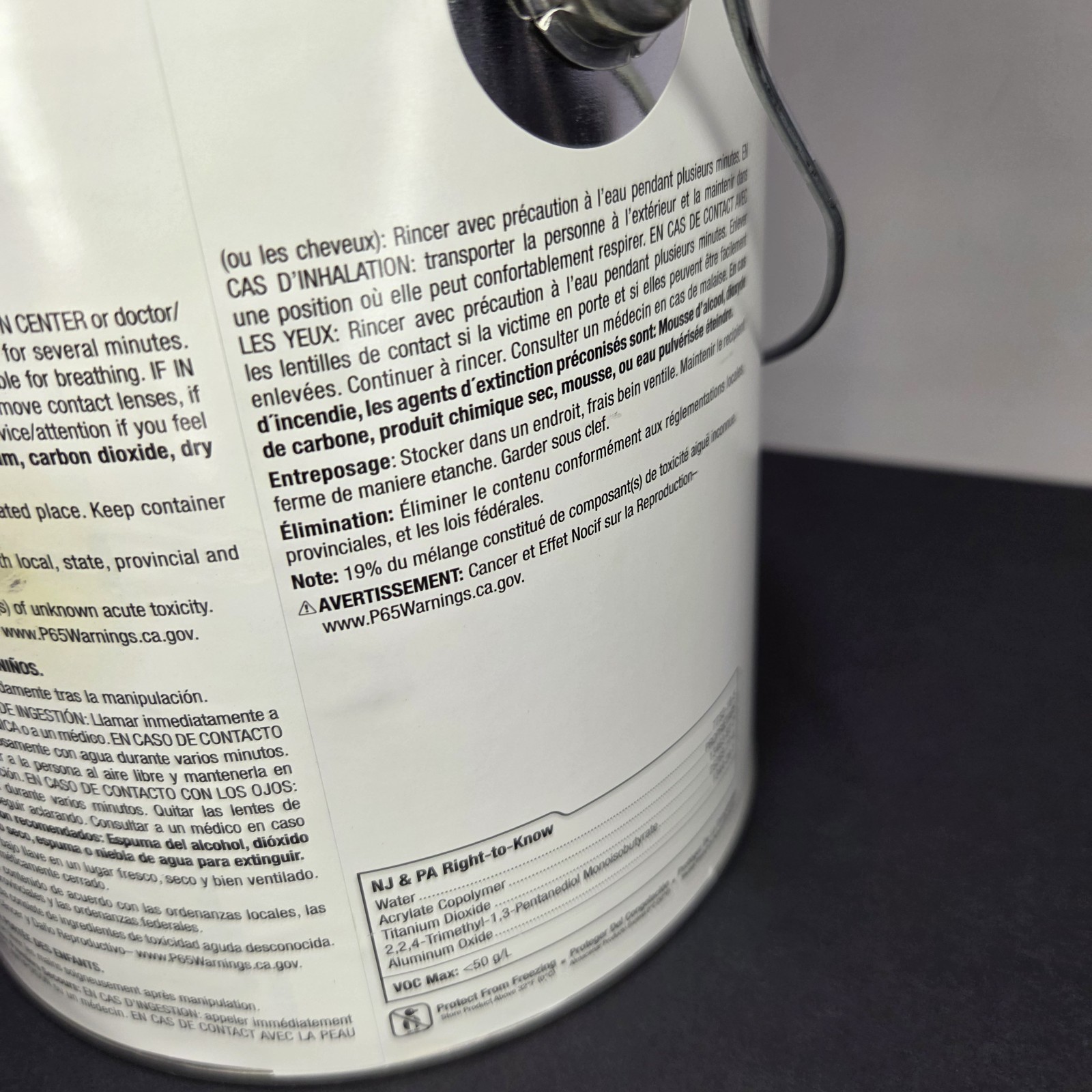 Rust-Oleum 375658 Epoxy Coating, Gloss, Water Base, White, 1 Gal