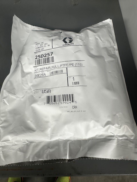 Graco 25D257 Xtreme Lower Full Repair Kit 115cc