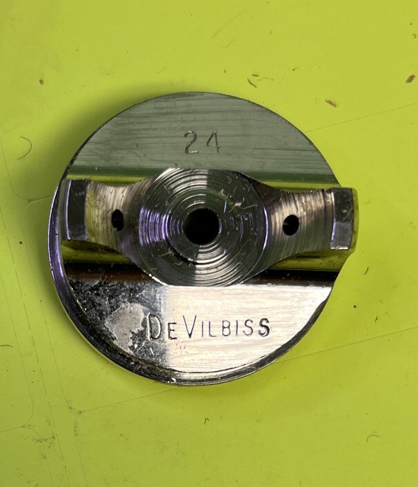 DeVilbiss AV-40-24 Air Cap,Less Ring Genuine Part