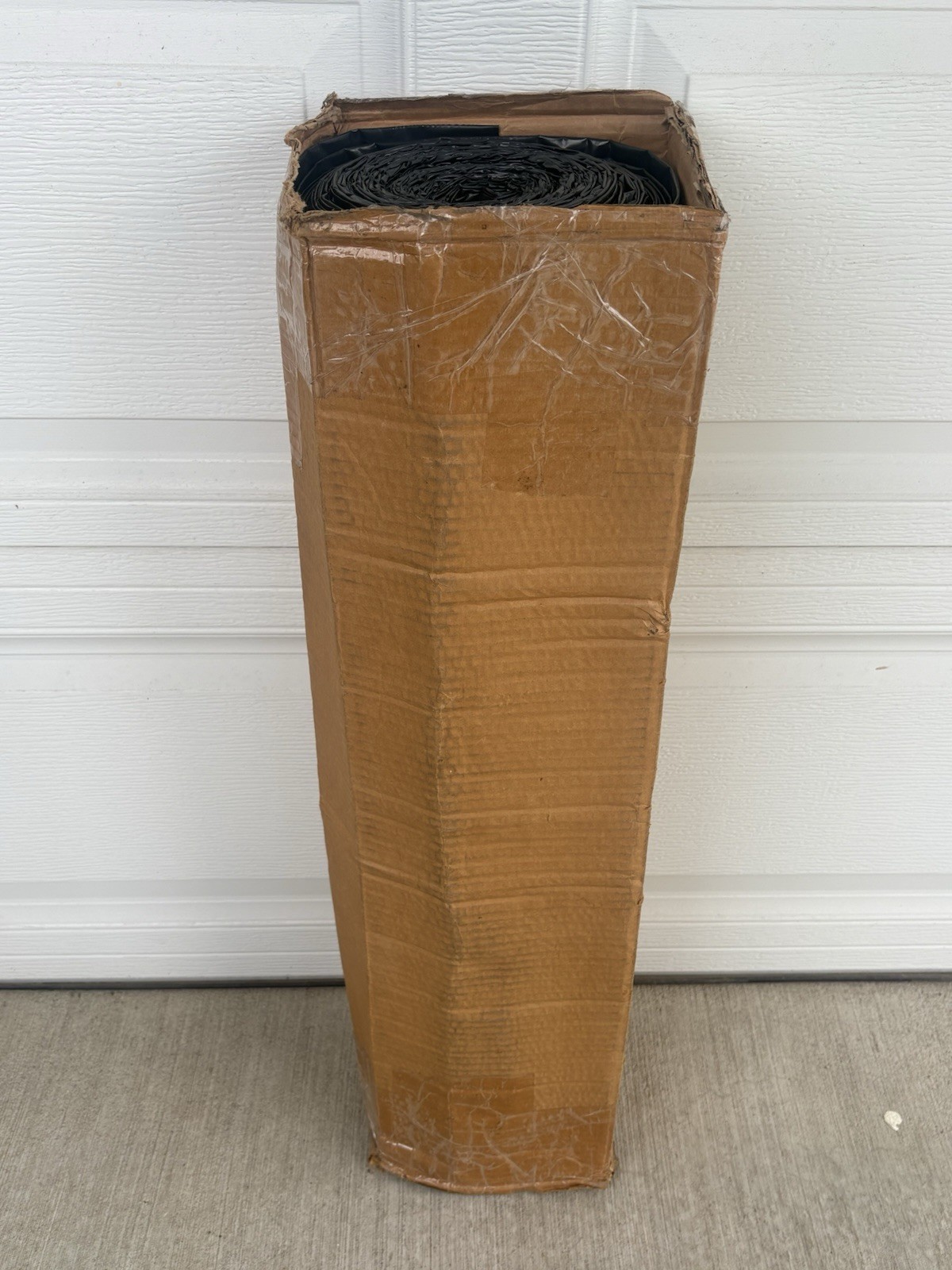 Farm Plastic Supply 4 Mil Black Plastic Sheeting 20’ x 100’ Poly Tarp Roll New