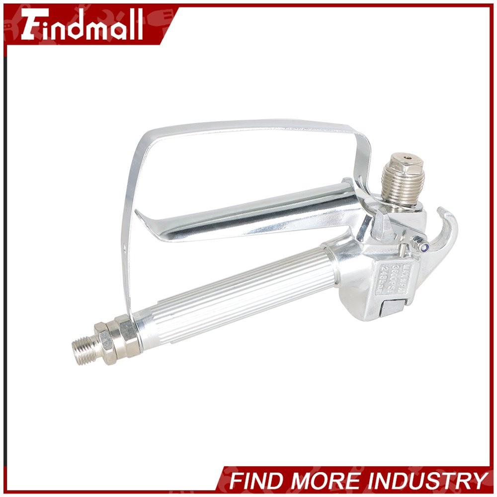 2PCS 3600PSI Max Airless Paint Spray Gun 517 Spray Tip+Nozzle Guard for Sprayers