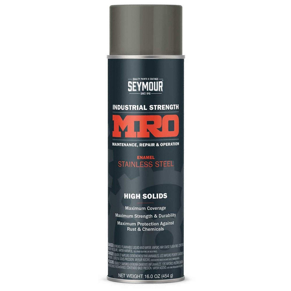 SEYMOUR PAINT Spray Paint,Stainlss Steel,16oz. 50DK01