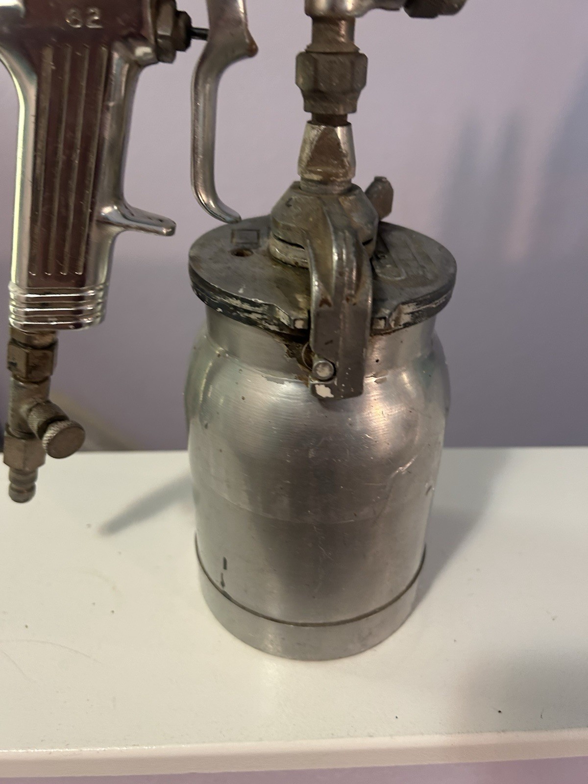 Binks Model 62 paint Spray gun Automotive everything works ,Clean & Ready To Go
