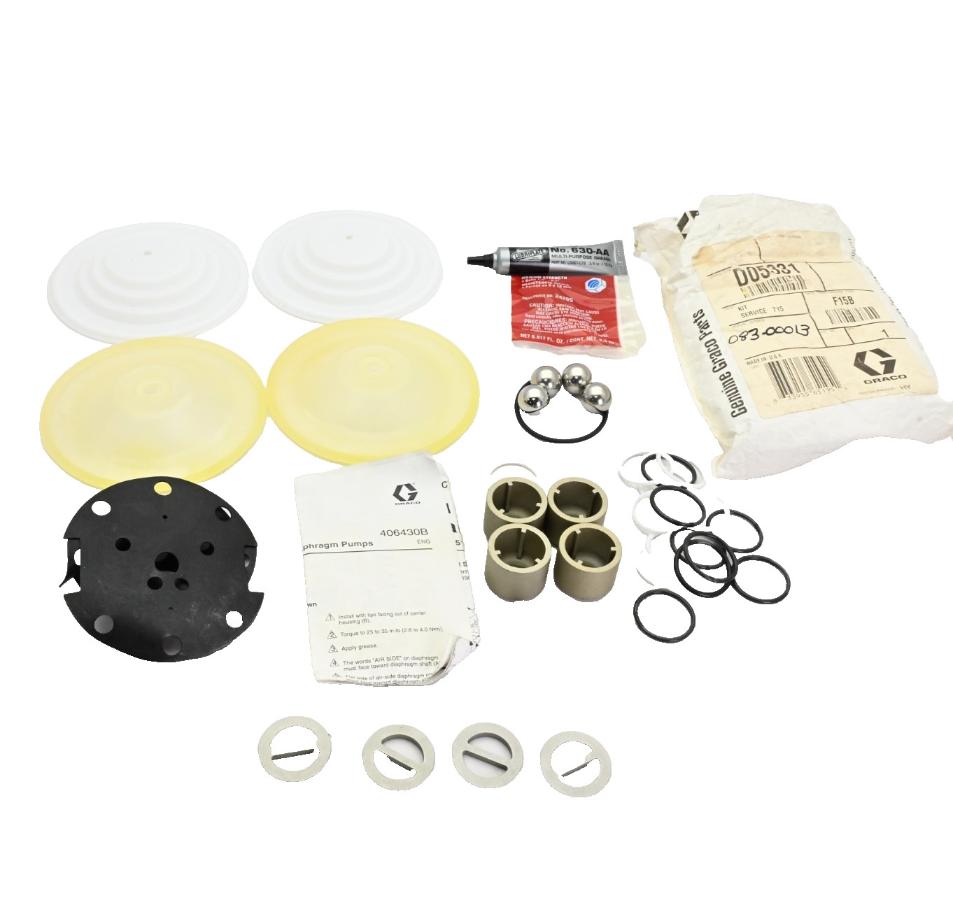 Graco D05331 Complete Fluid End Repair Kit