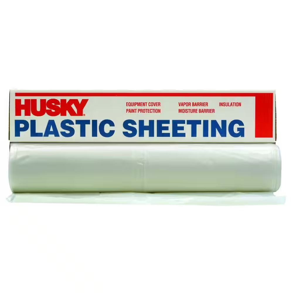 20 Ft. X 200 Ft. Clear 1.5 Mil Plastic Sheeting
