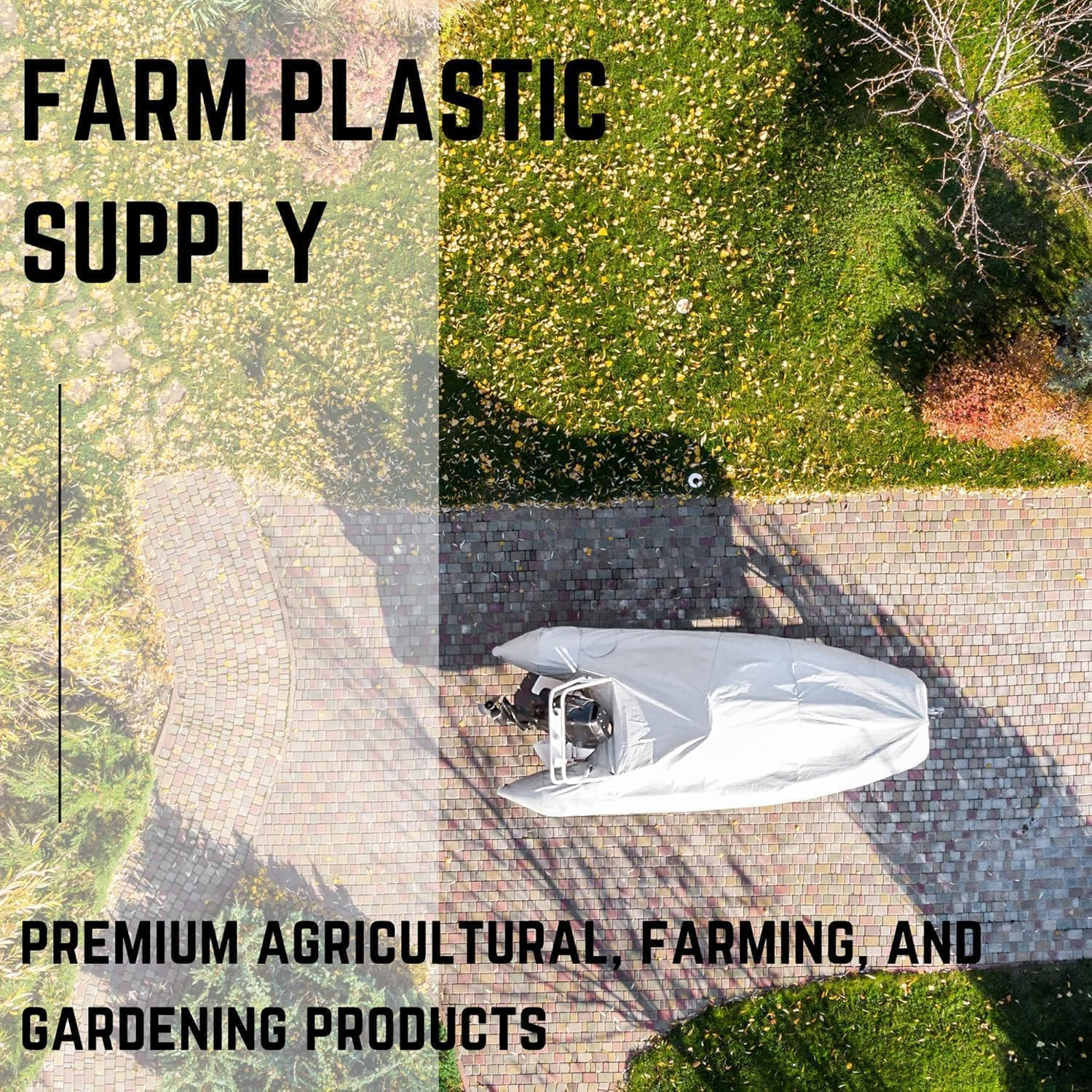 Heavy-Duty 7 Mil Blue Plastic Sheeting Tarp – 14′ x 150′ for Dust & Vapor Contro