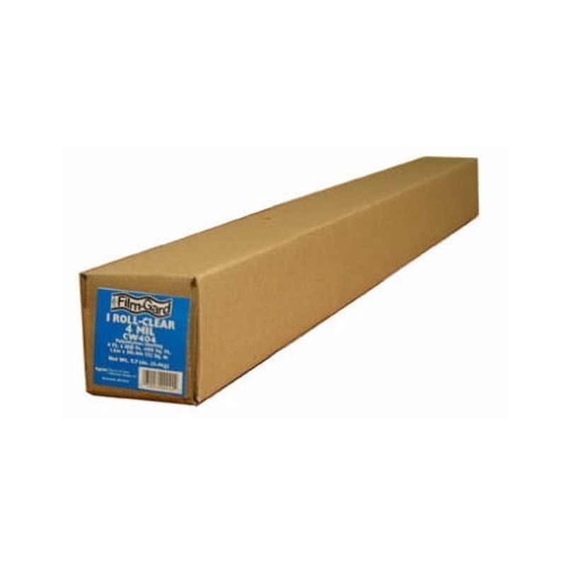 Clear Polyethylene Sheeting 4 Mil Water Resistant Low Density Protective Film US