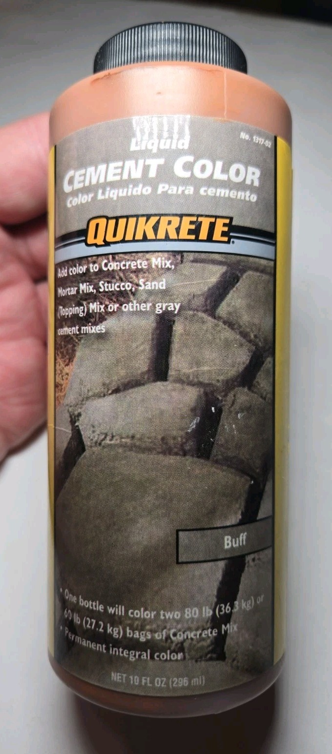Quikrete Liquid Cement Color Buff 10 Fl Oz Concrete Mortar Sand (Topping) Mix