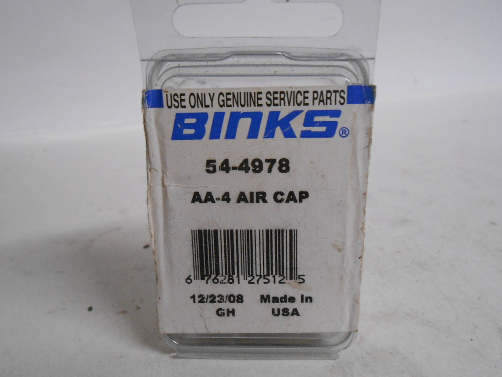 BINKS 54-4978 AA-4 Air Cap Lot of 6 New