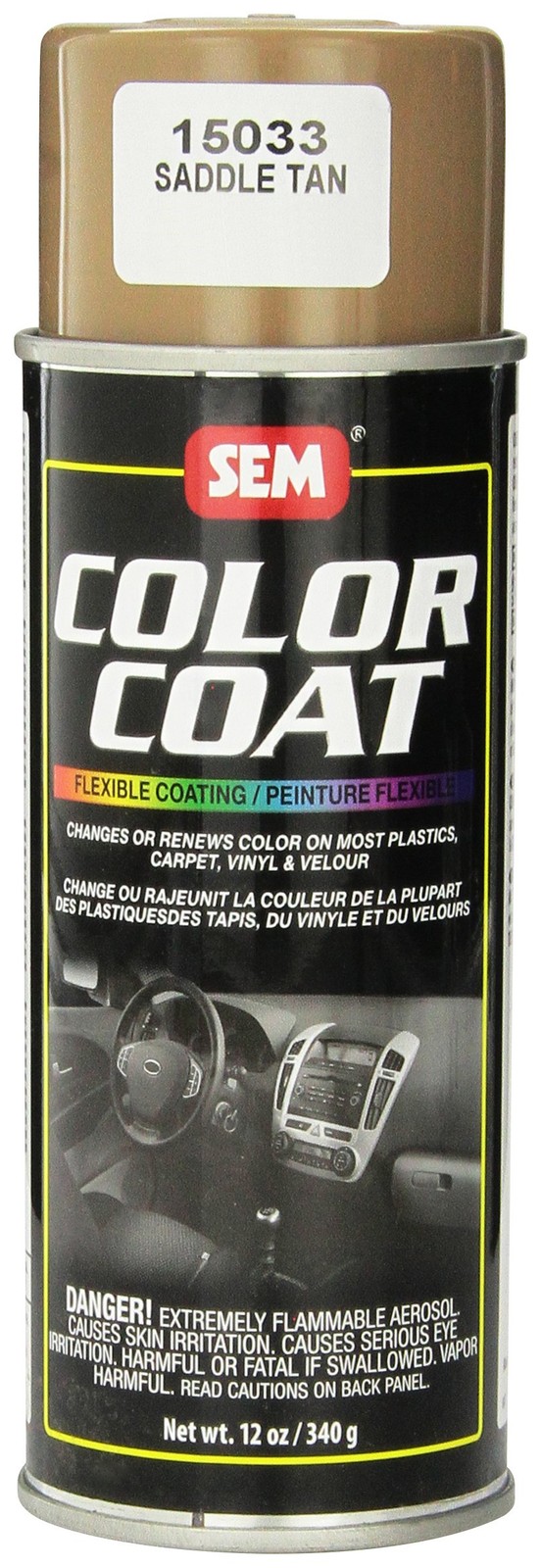 15033 Saddle Tan Color Coat – 12 oz.