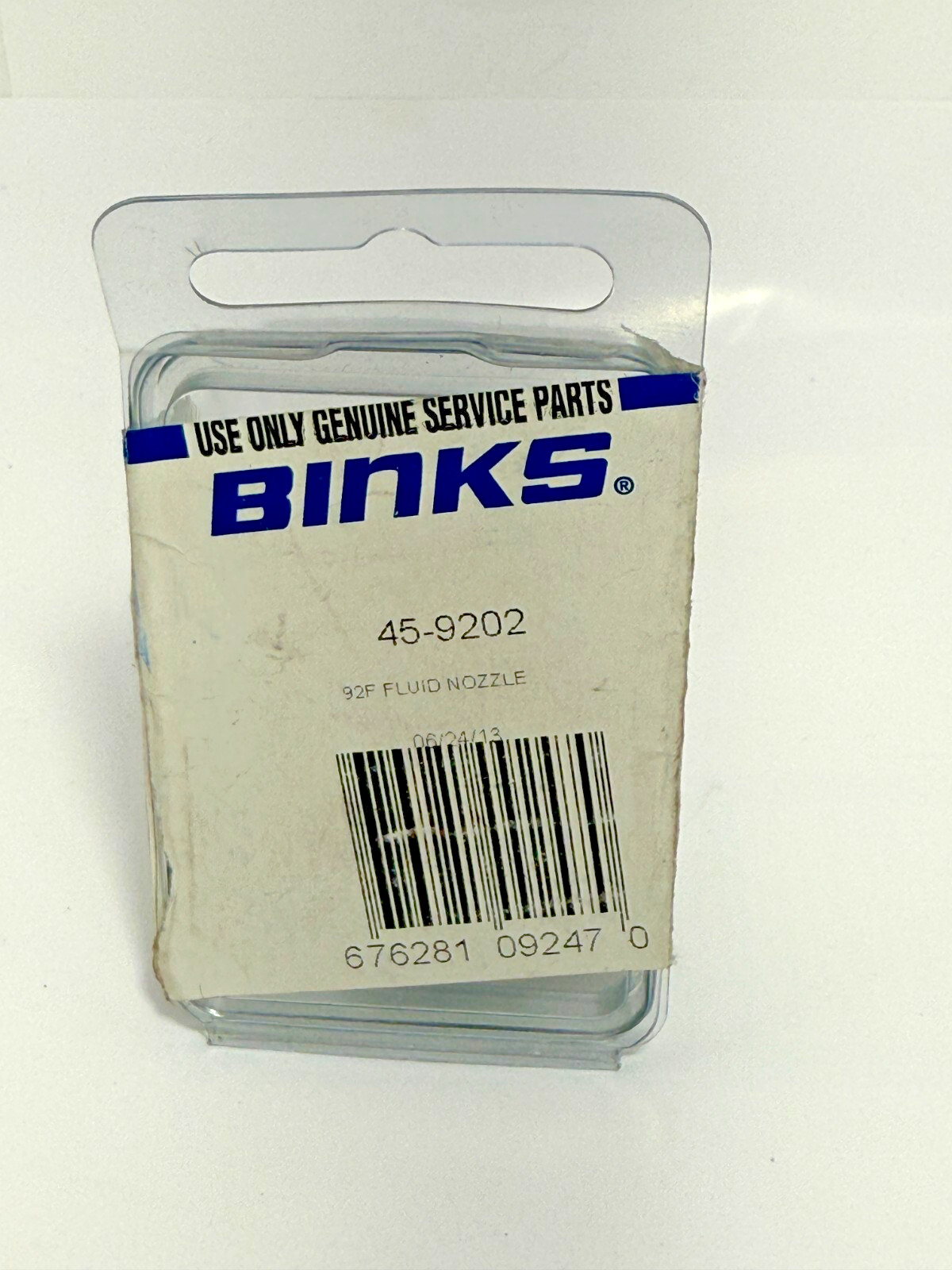 Binks 45-9202 92F HVLP Feathering Fluid Nozzle