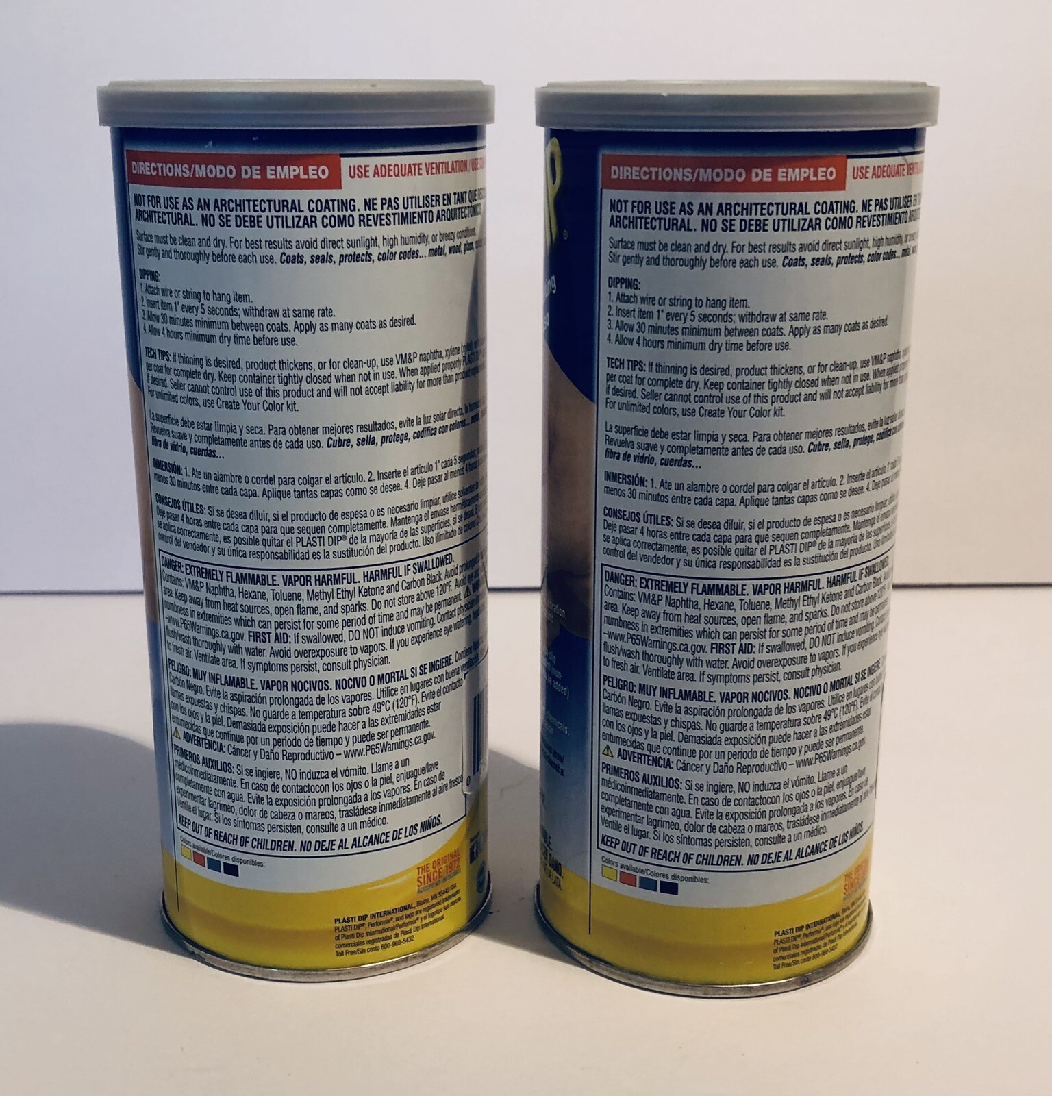 Plasti Dip Multi-Purpose Rubberized Coating Blue Solvent 14.5 oz Can 2-pack
