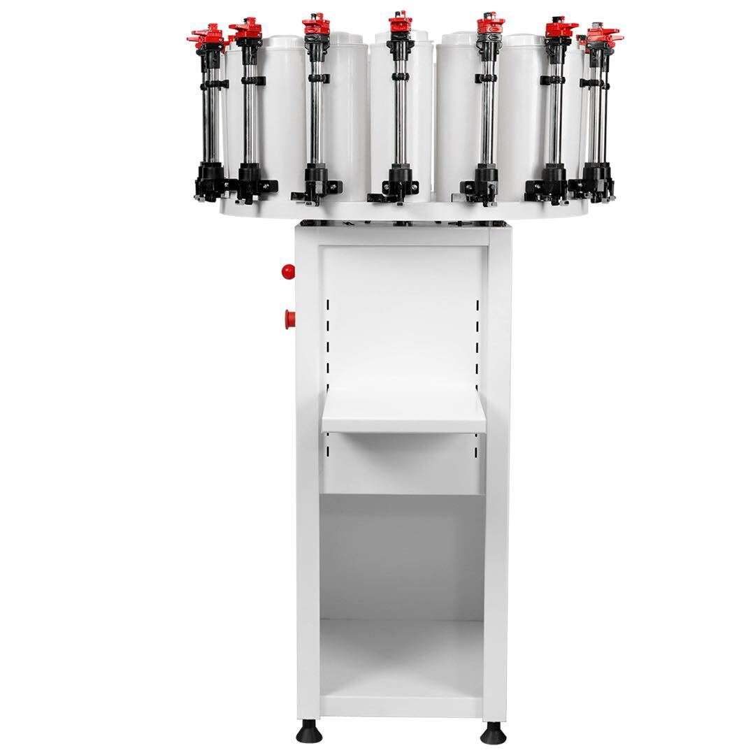 110V 12 Station Paint Colorant Dispenser Tinting Kit Double Gauge 2.3L New