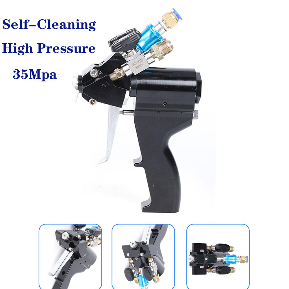 P2 PU Foam Spray Gun Polyurethane Spraygun Polyurea Pouring Air Purge Sprayer