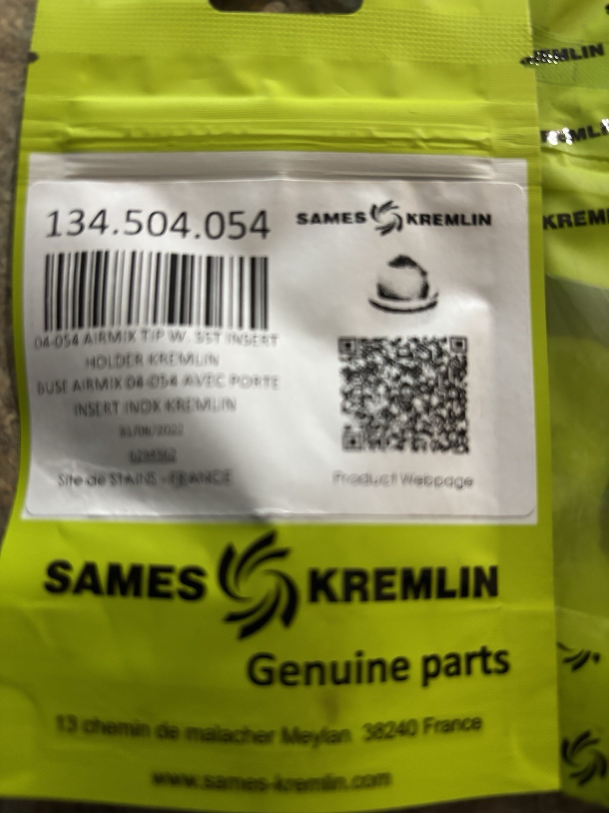 Sames Kremlin 134-504-054 Air max Tips (5 Available)