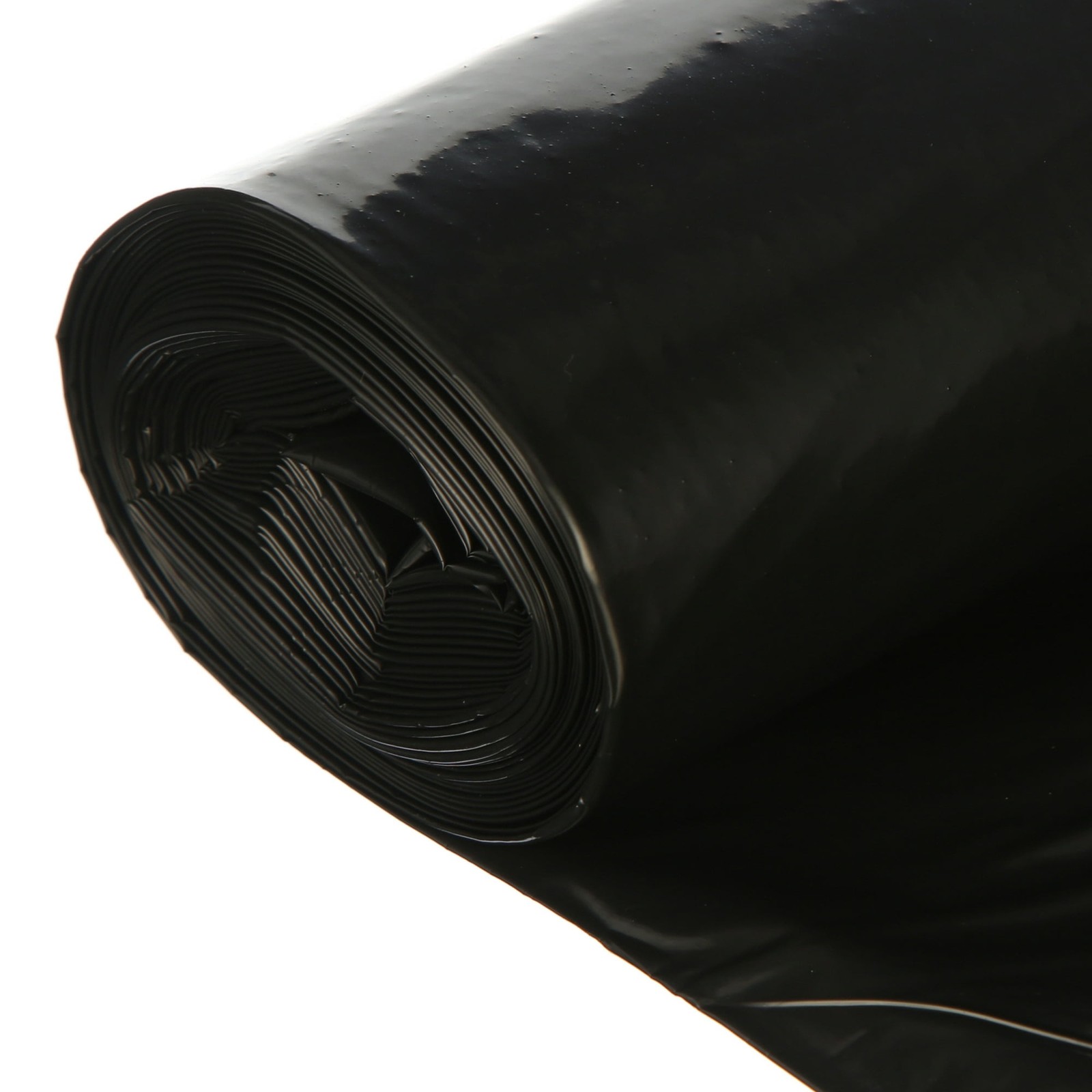 (2 pack) Husky 3.5 Mil 10 ft. x 25 ft. Black Plastic Sheeting
