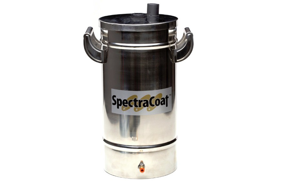 Powder Coating Paint Constant Fluidizing Hopper 5lb Stainless Steel