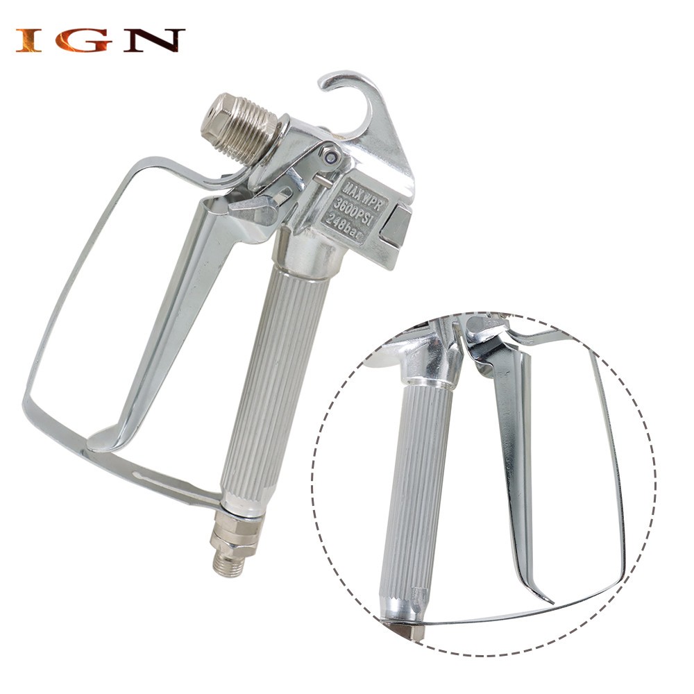 3600PSI Airless Paint Spray Gun With 517 Tip&Tip Guard Sprayers Fast shipping