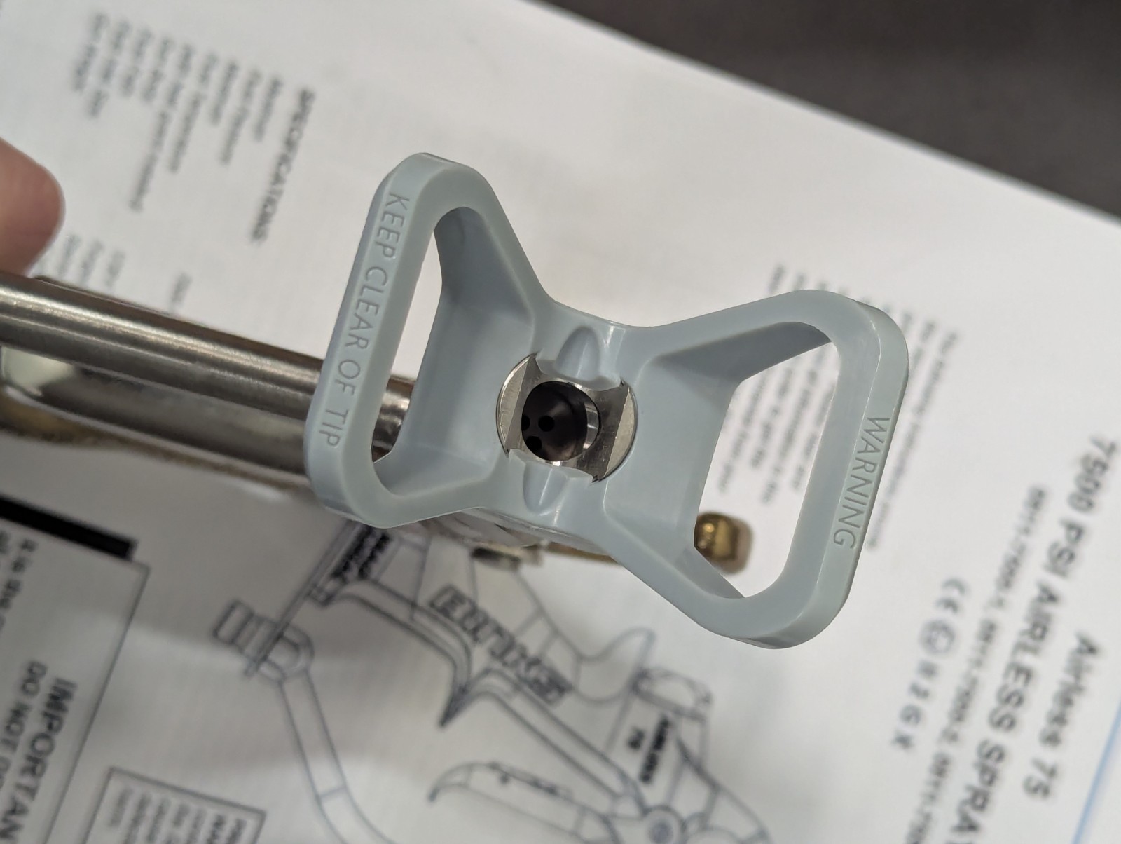 Binks 0811-7500-1 Airless Model 75 Spray Gun,7500 Psi