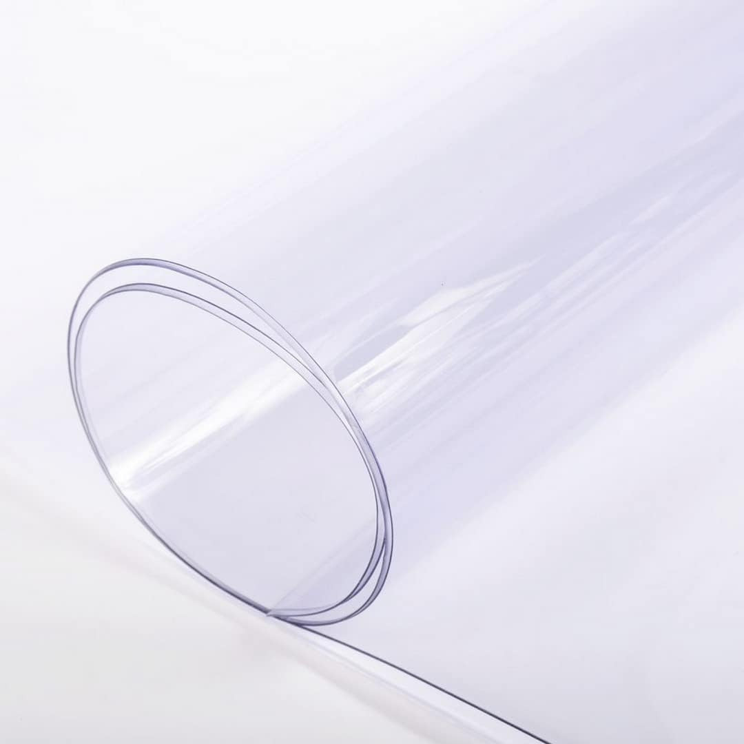 15 Mil Clear Vinyl Sheeting – 6.5′ Wide for Window & Table Protection