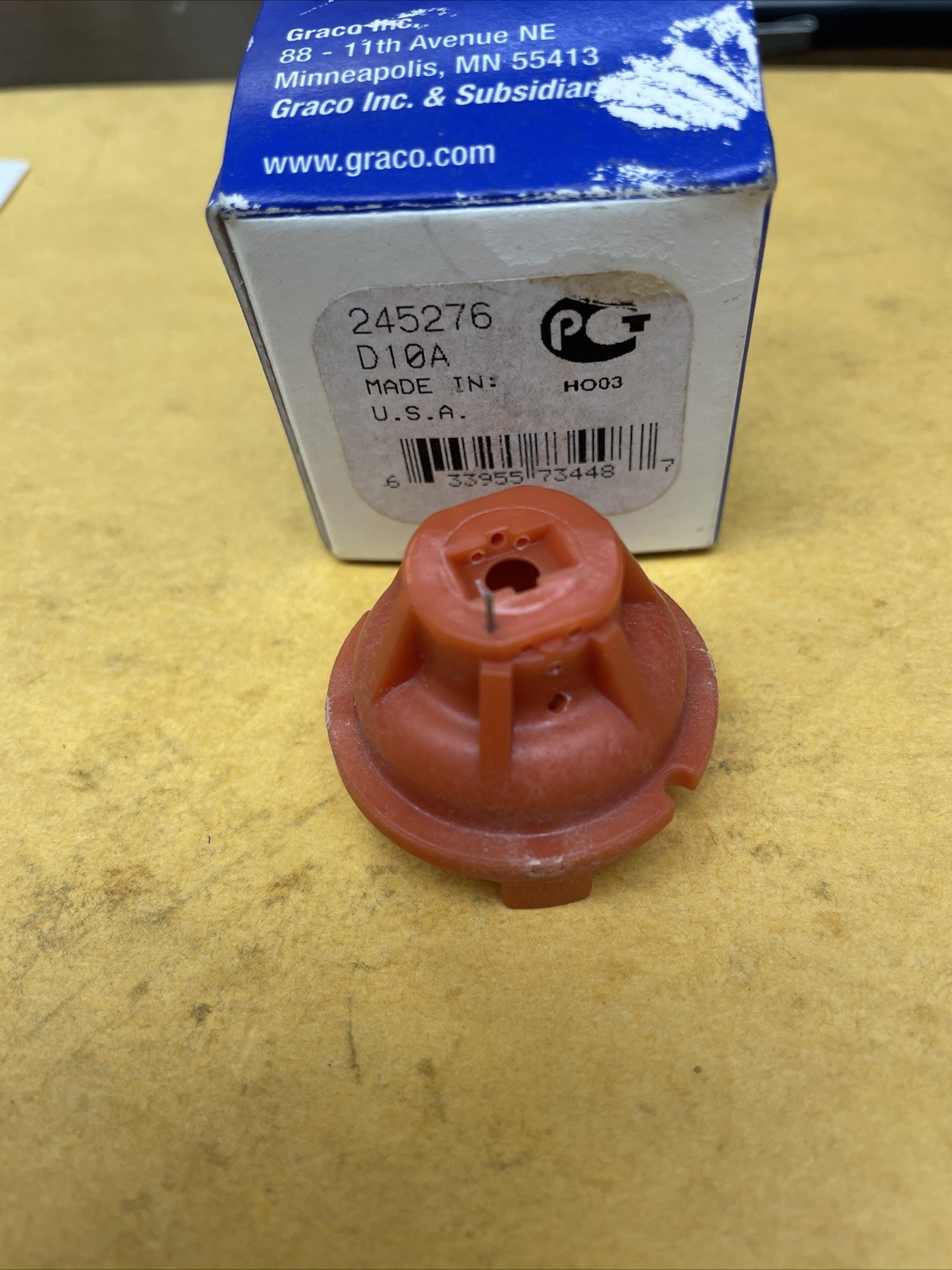 Genuine Graco 245276 Air Cap Electrode, Assy 245276 – NEW OEM