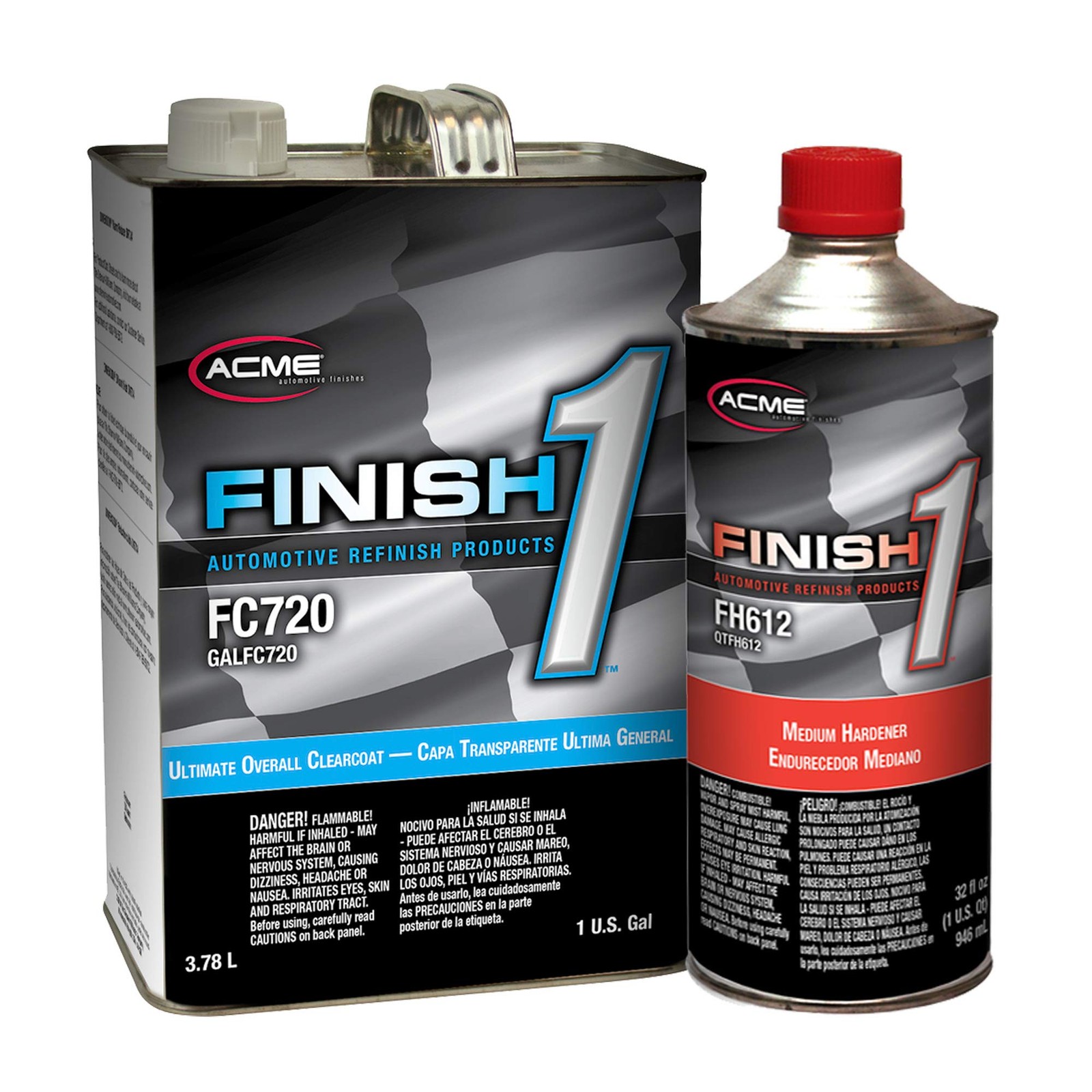 SHERWIN WILLIAMS Automotive Refinish Clearcoat 1 Gallon + Medium Hardener
