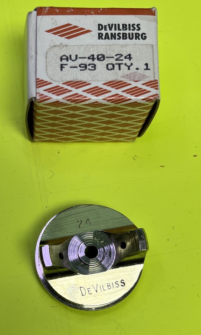 DeVilbiss AV-40-24 Air Cap,Less Ring Genuine Part