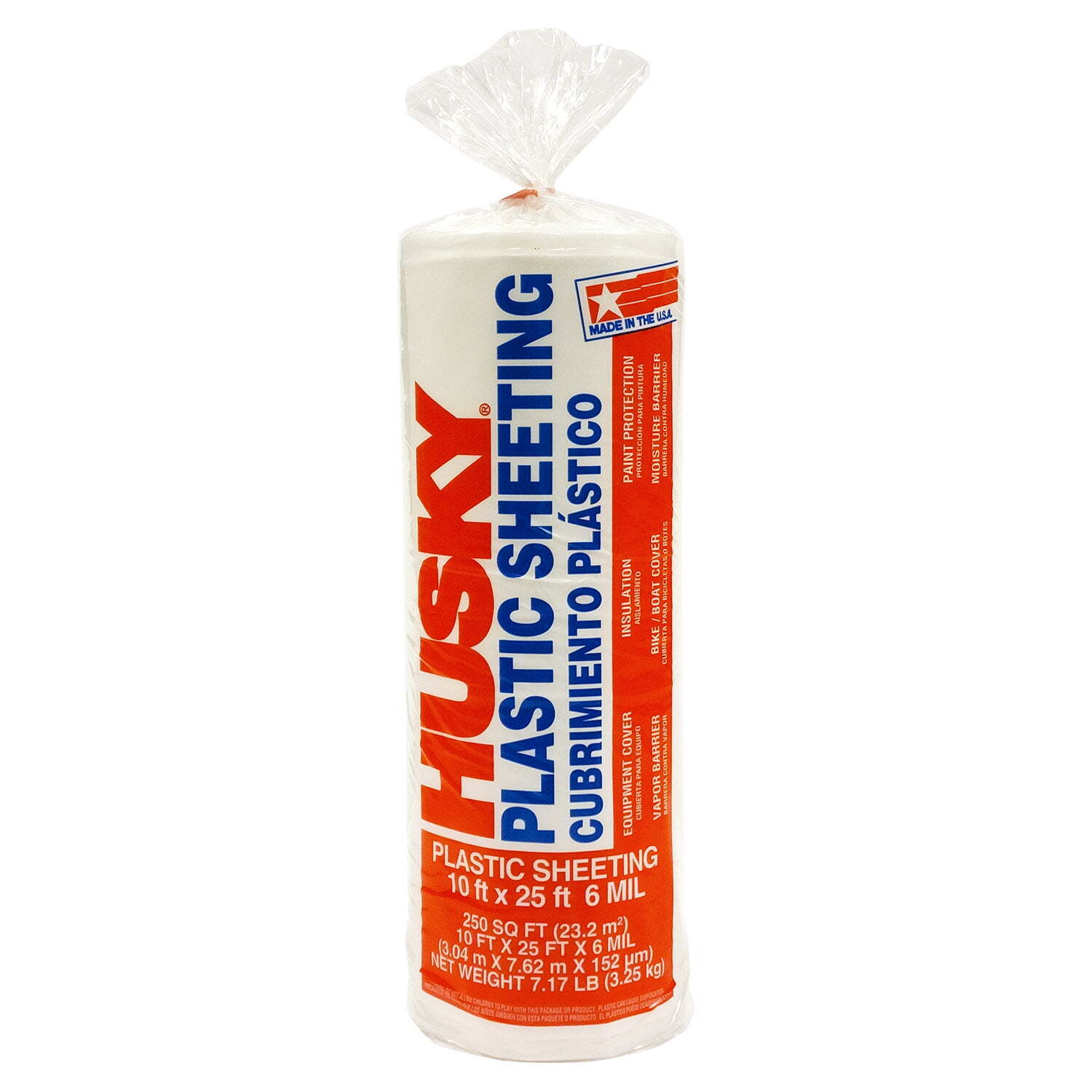 Plastic Sheeting Roll Heavy Duty Home Window Door Insulation Barrier Cover 6 Mil
