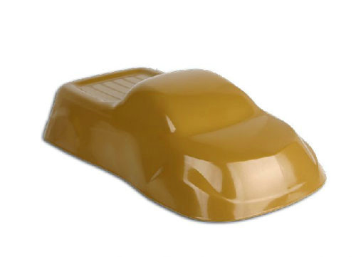 Powder Coating Paint Bonded 18k Gold Metallic (Single Stage) 1LB (.45KG)
