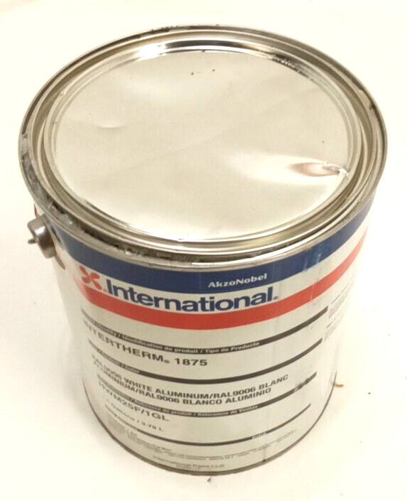 International HWM25F Intertherm 1875 Silicone Acrylic White Aluminum 1 Gallon