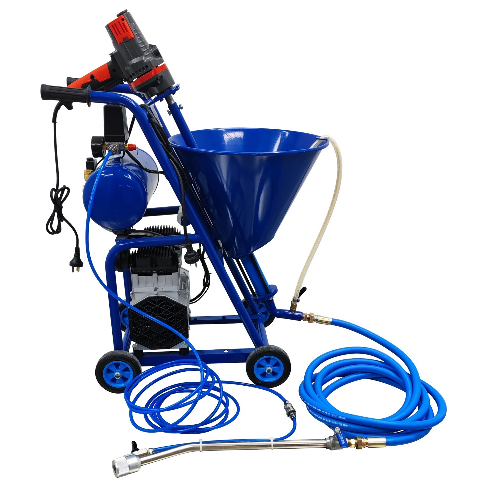 Multi-functional Polyurethane Foam Spray Machine 1-10 L/min 50L Hopper 220V 2HP